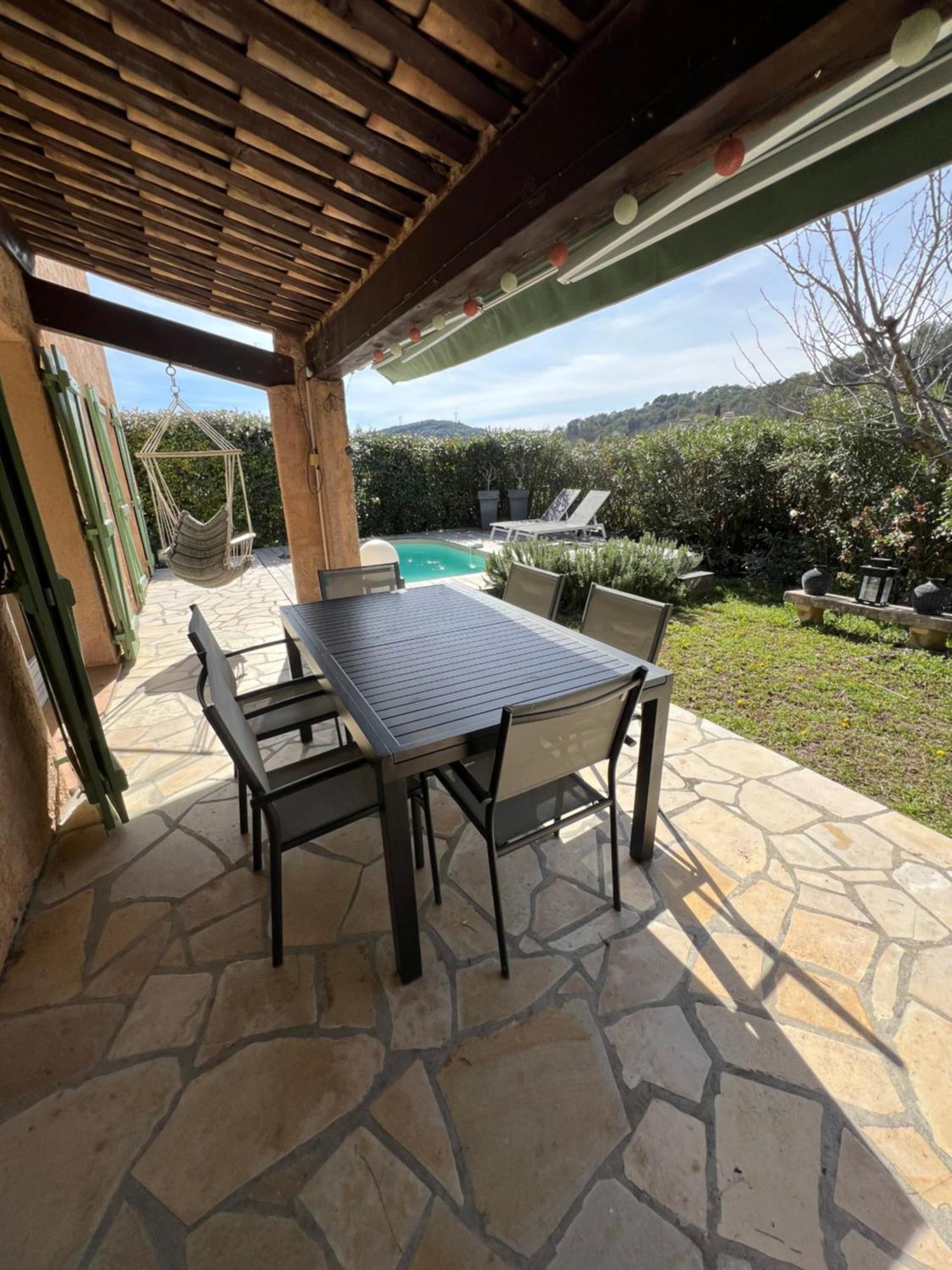 Villa Sur La Cote D'Azur Avec Piscine La Colle-sur-Loup Exterior foto